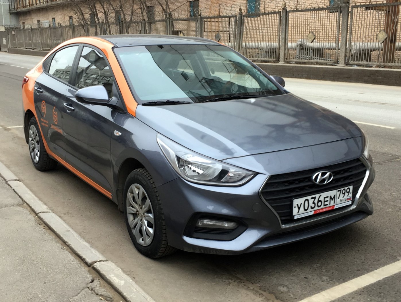 Москва, Hyundai Solaris № У 036 ЕМ 799