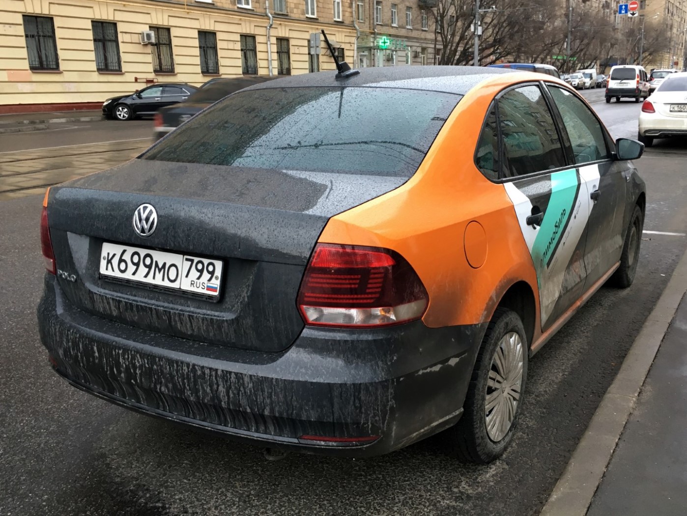 Москва, Volkswagen Polo № К 699 МО 799