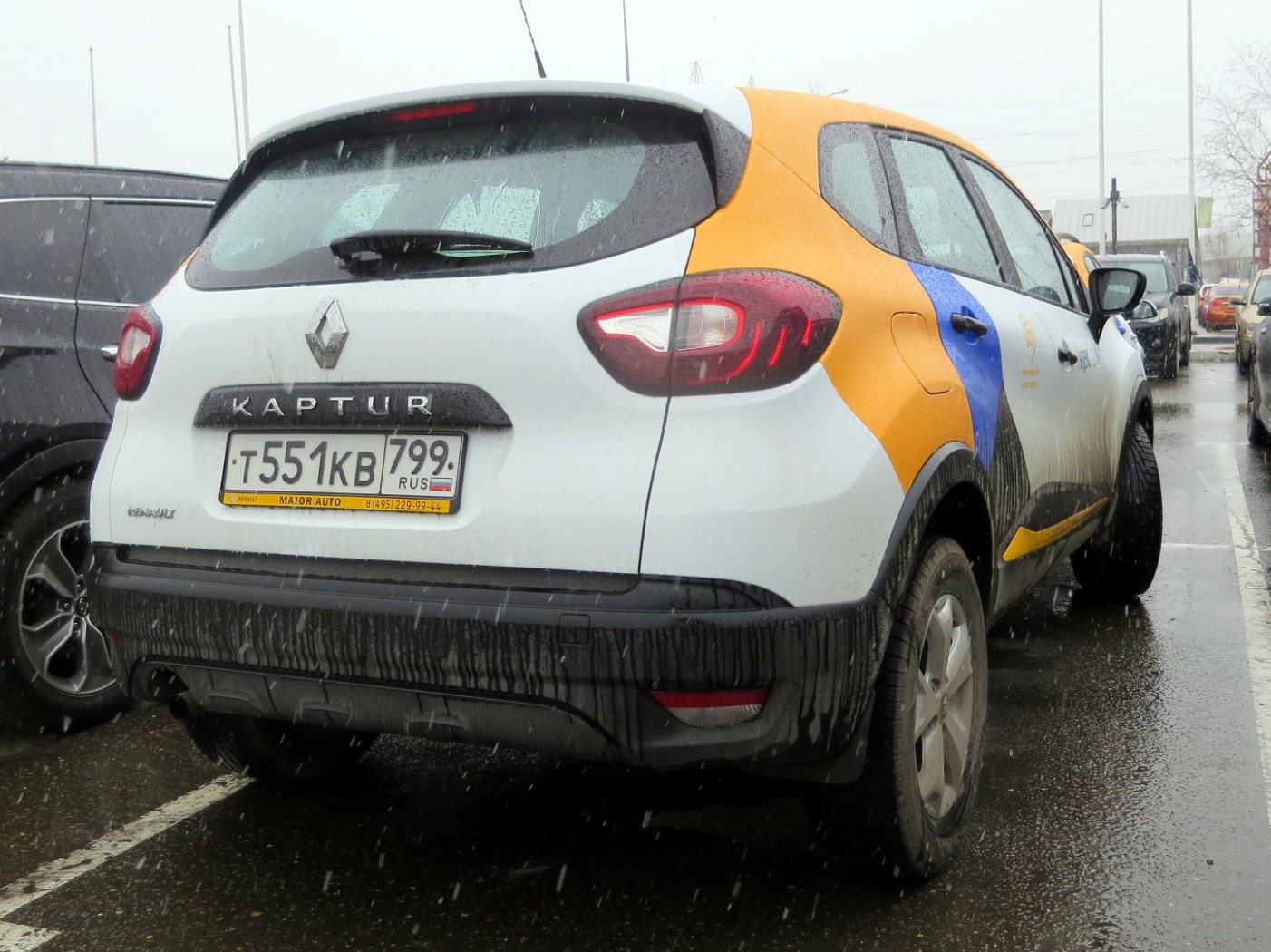 Москва, Renault Kaptur № Т 551 КВ 799