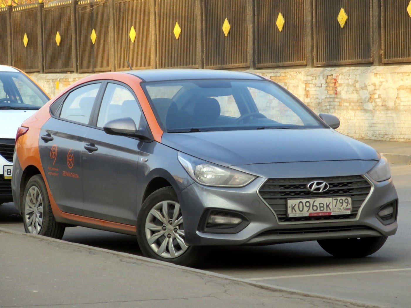 Москва, Hyundai Solaris № К 096 ВК 799