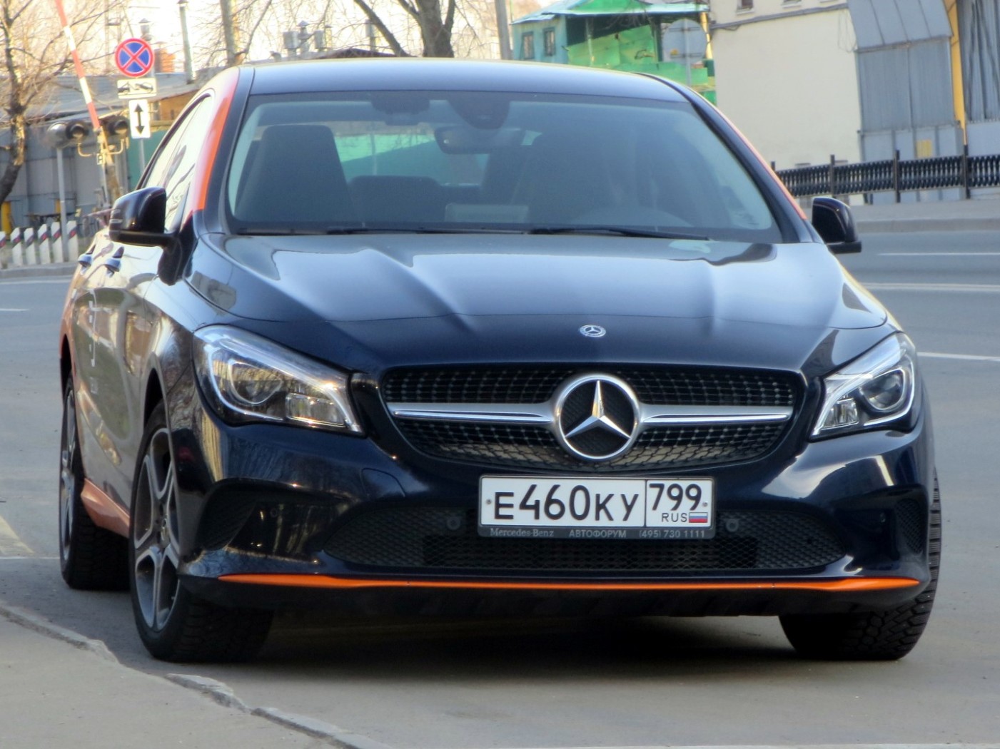 Москва, Mercedes-Benz CLA-Klasse № Е 460 КУ 799