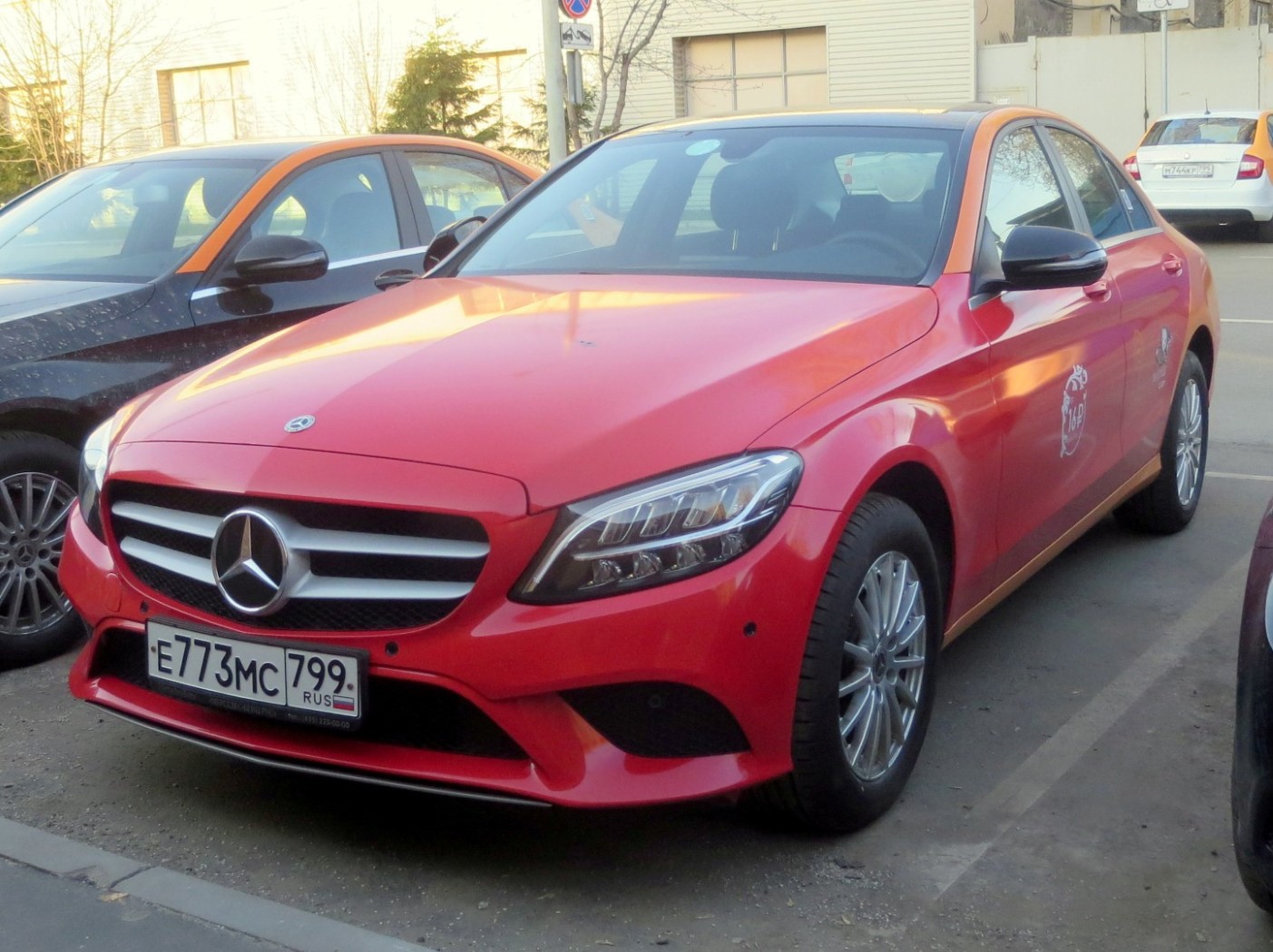 Москва, Mercedes-Benz C-Klasse № Е 773 МС 799