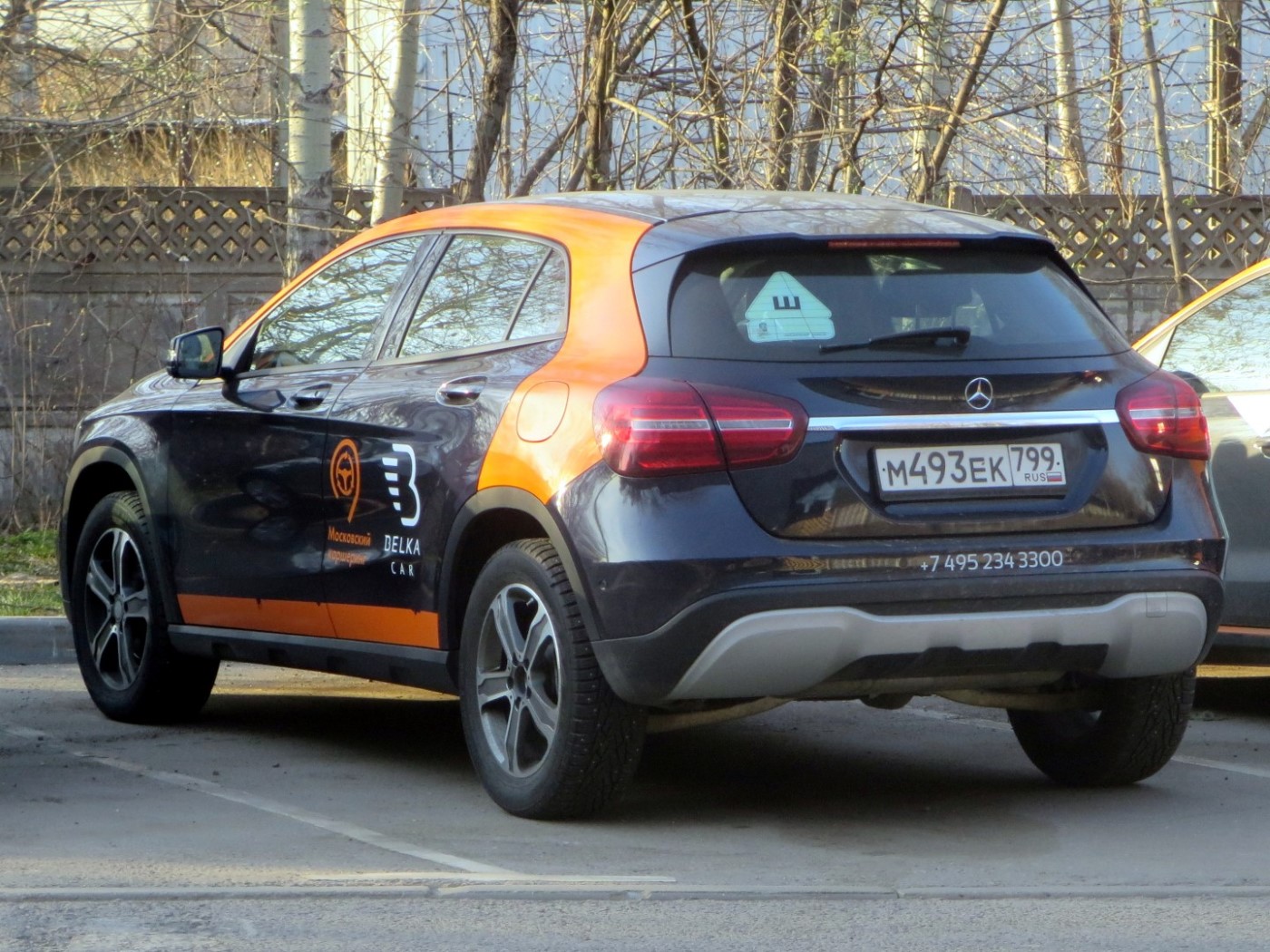 Москва, Mercedes-Benz GLA-Klasse № М 493 ЕК 799