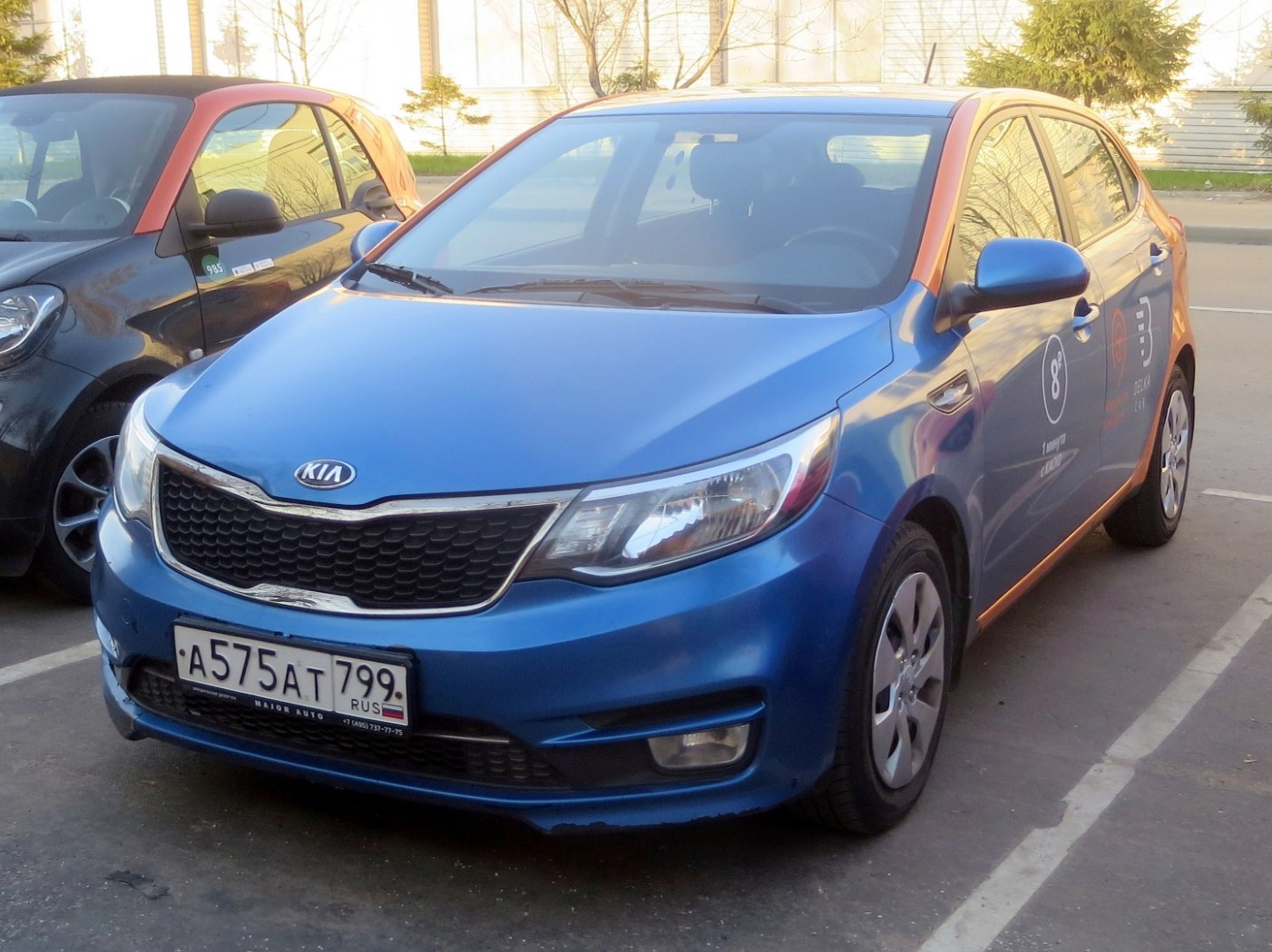 Москва, KIA Rio № А 575 АТ 799