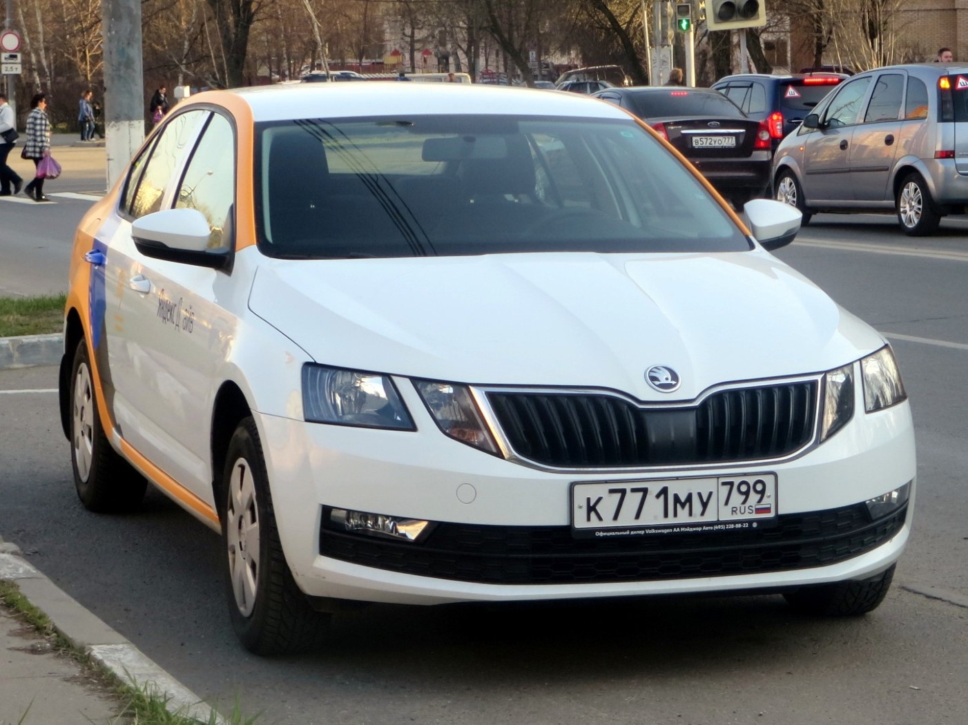 Москва, Škoda Octavia № К 771 МУ 799