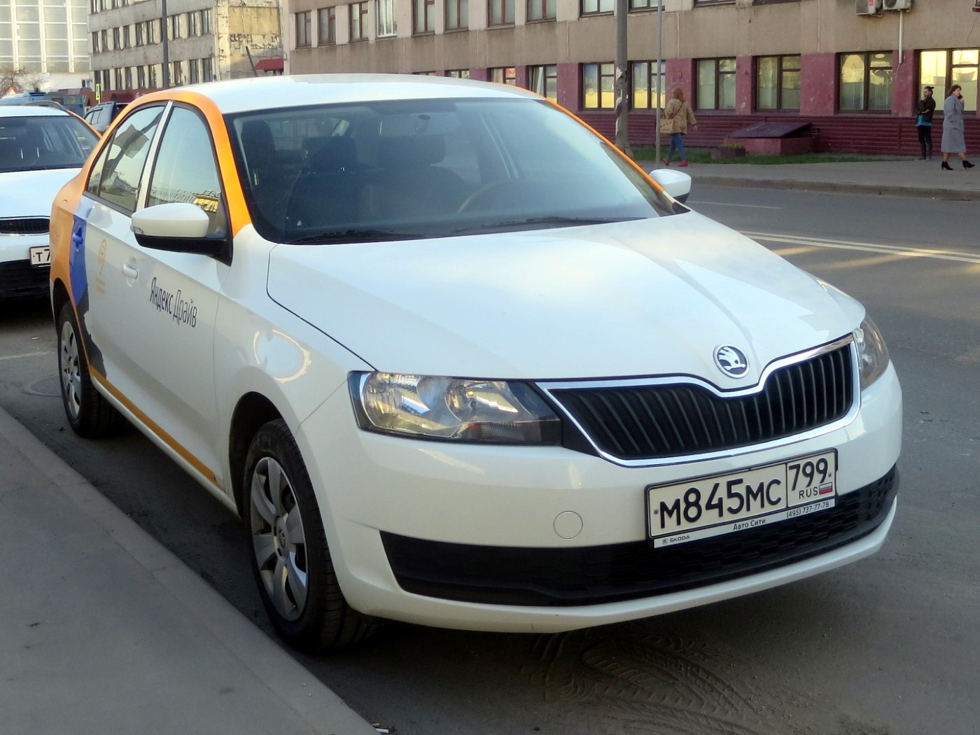 Москва, Škoda Rapid № М 845 МС 799