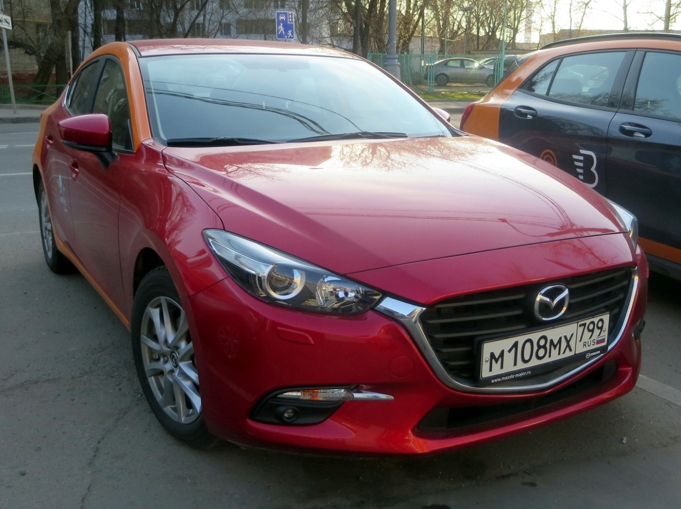 Москва, Mazda 3 № М 108 МХ 799