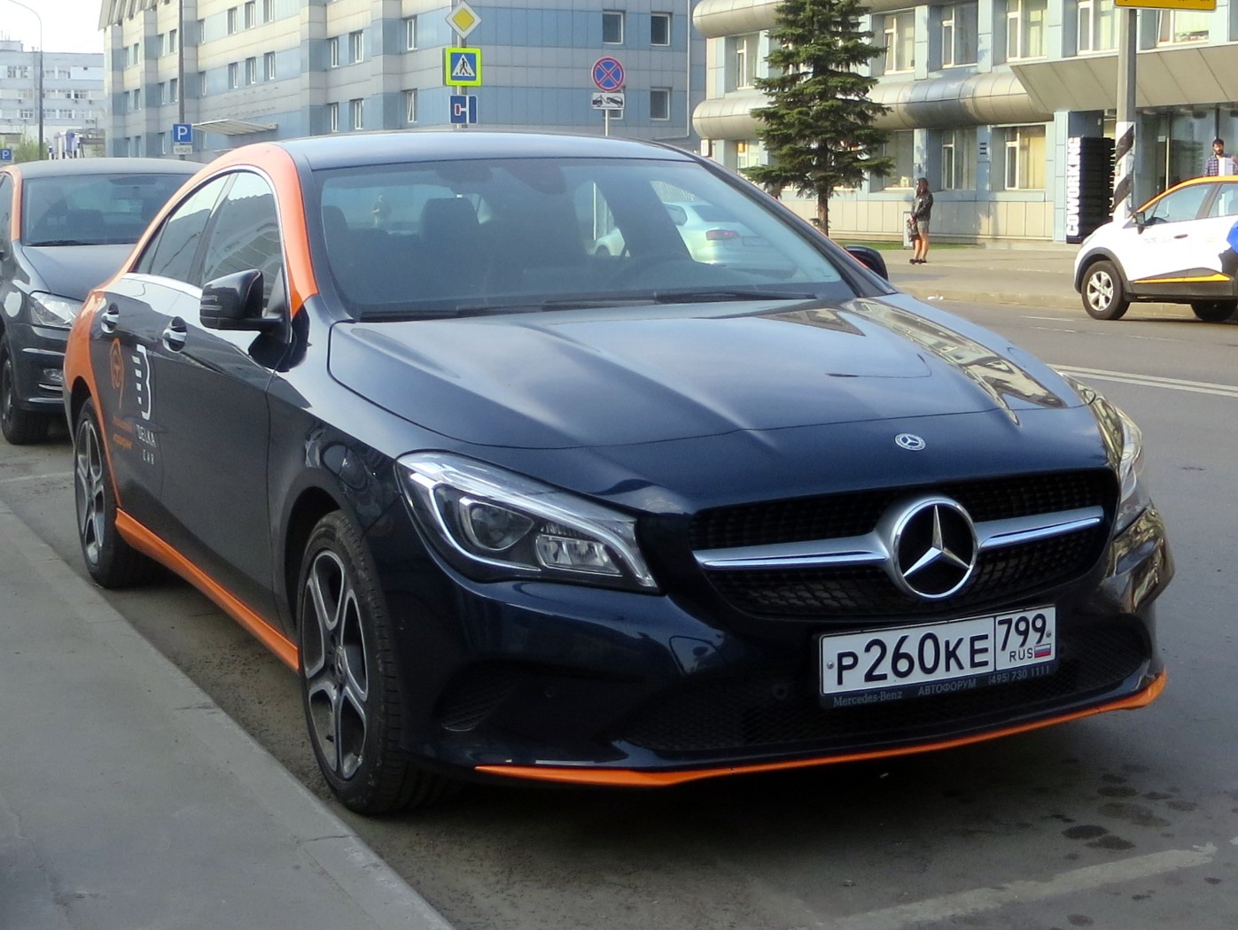 Москва, Mercedes-Benz CLA-Klasse № Р 260 КЕ 799