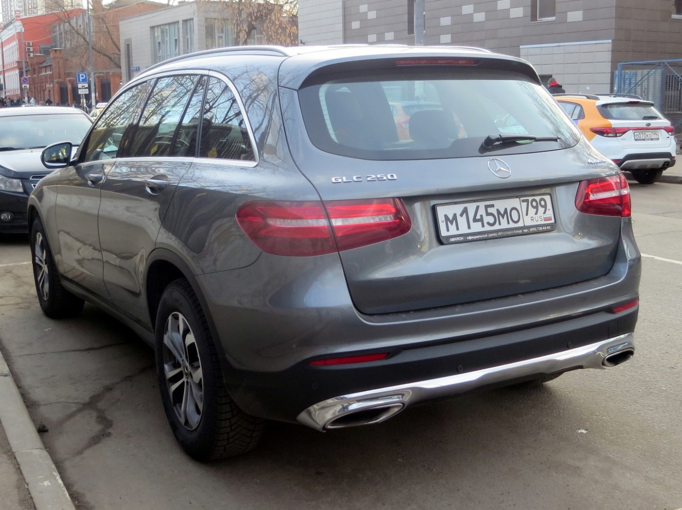Москва, Mercedes-Benz GLC-Klasse № М 145 МО 799
