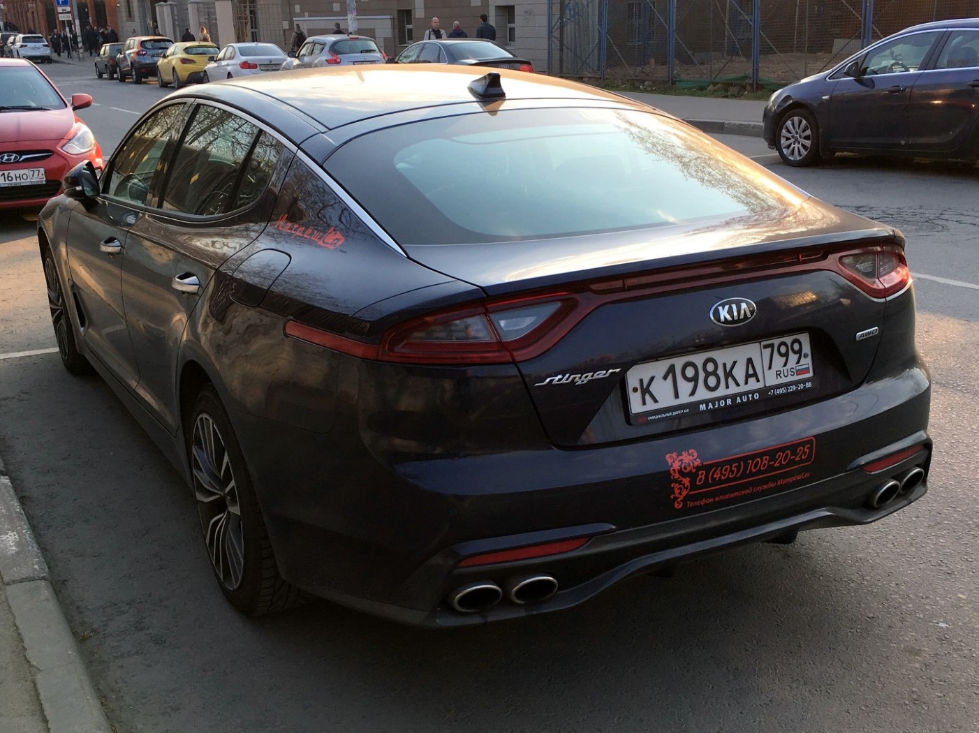 Москва, KIA Stinger № К 198 КА 799