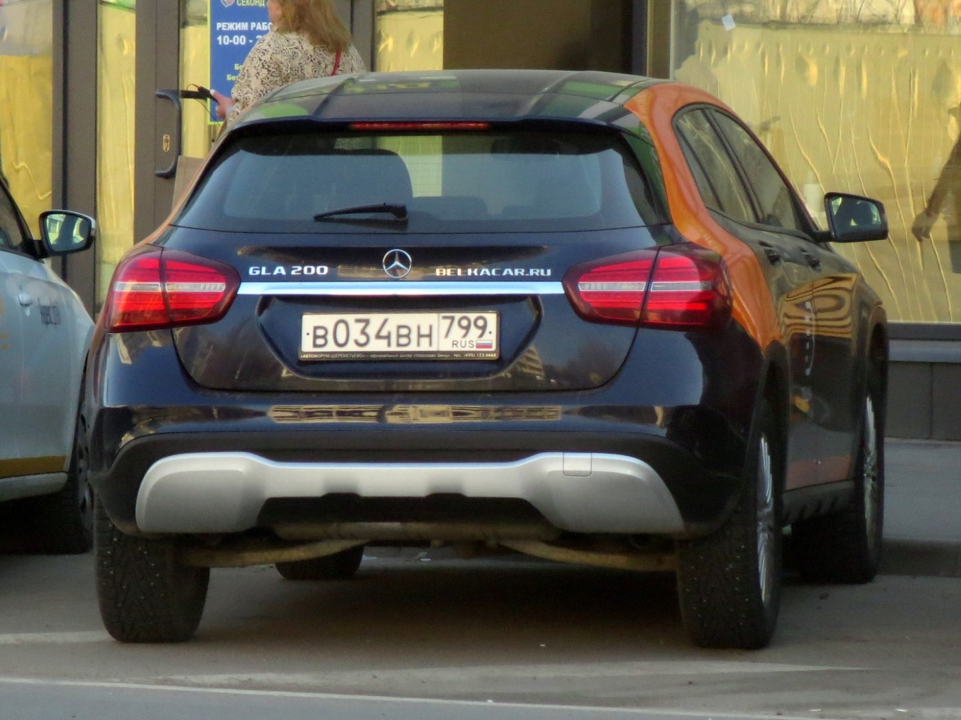 Москва, Mercedes-Benz GLA-Klasse № В 034 ВН 799