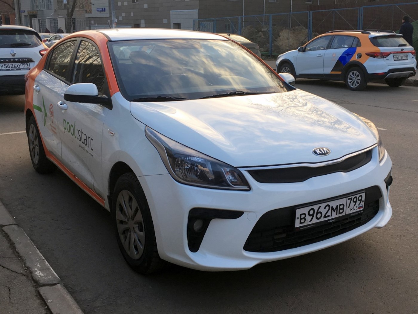 Москва, KIA Rio № В 962 МВ 799