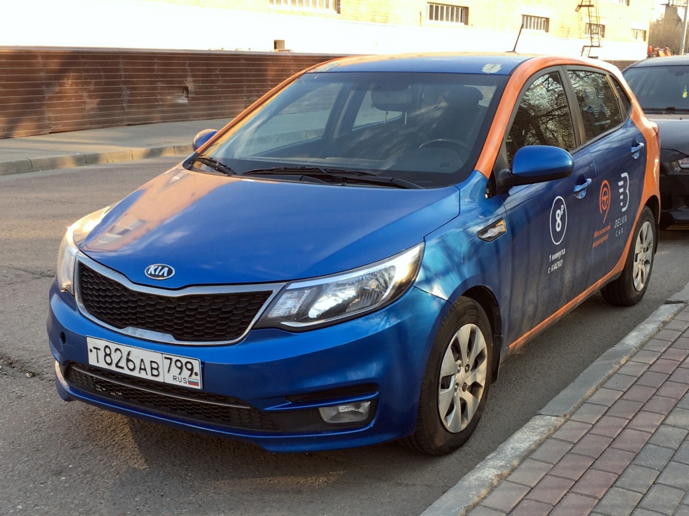 Москва, KIA Rio № Т 826 АВ 799