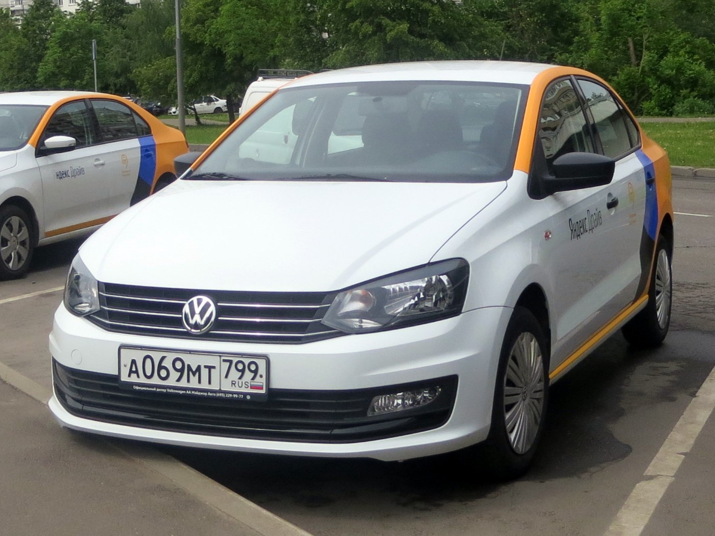 Москва, Volkswagen Polo № А 069 МТ 799