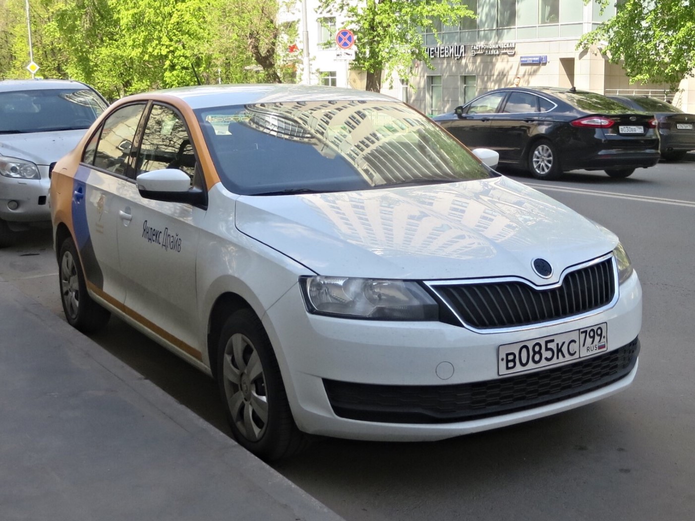 Москва, Škoda Rapid № В 085 КС 799