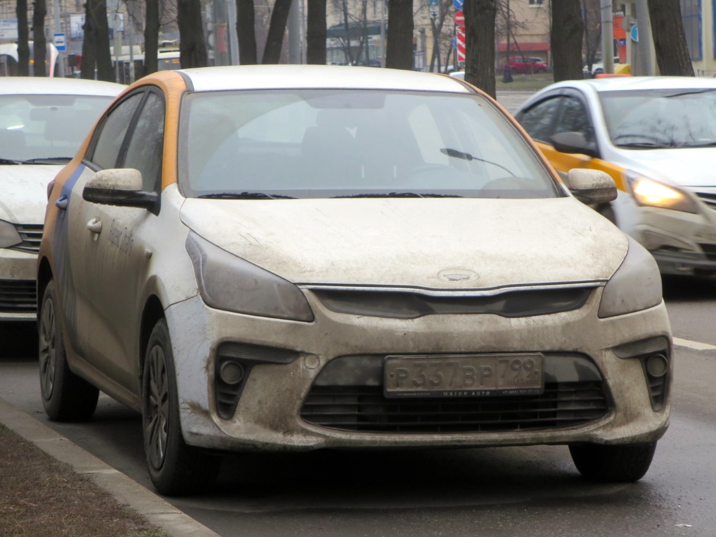 Москва, KIA Rio № Р 337 ВР 799