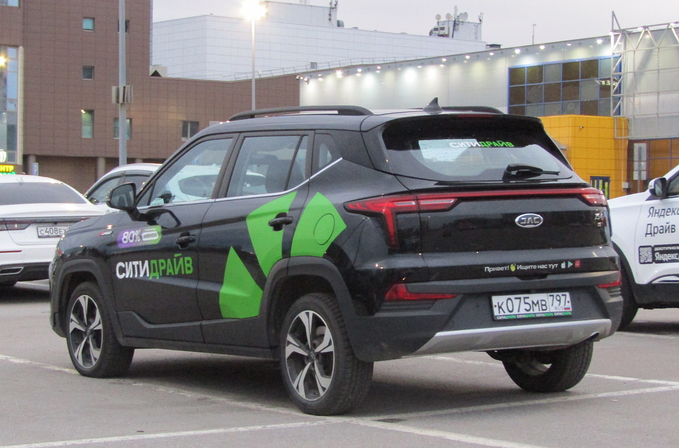 Санкт-Петербург, JAC JS4 № К 075 МВ 797