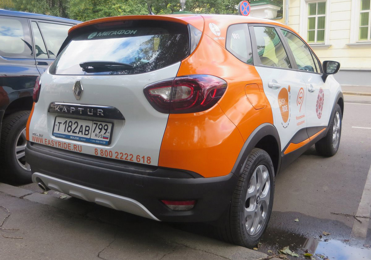 Москва, Renault Kaptur № Т 182 АВ 799