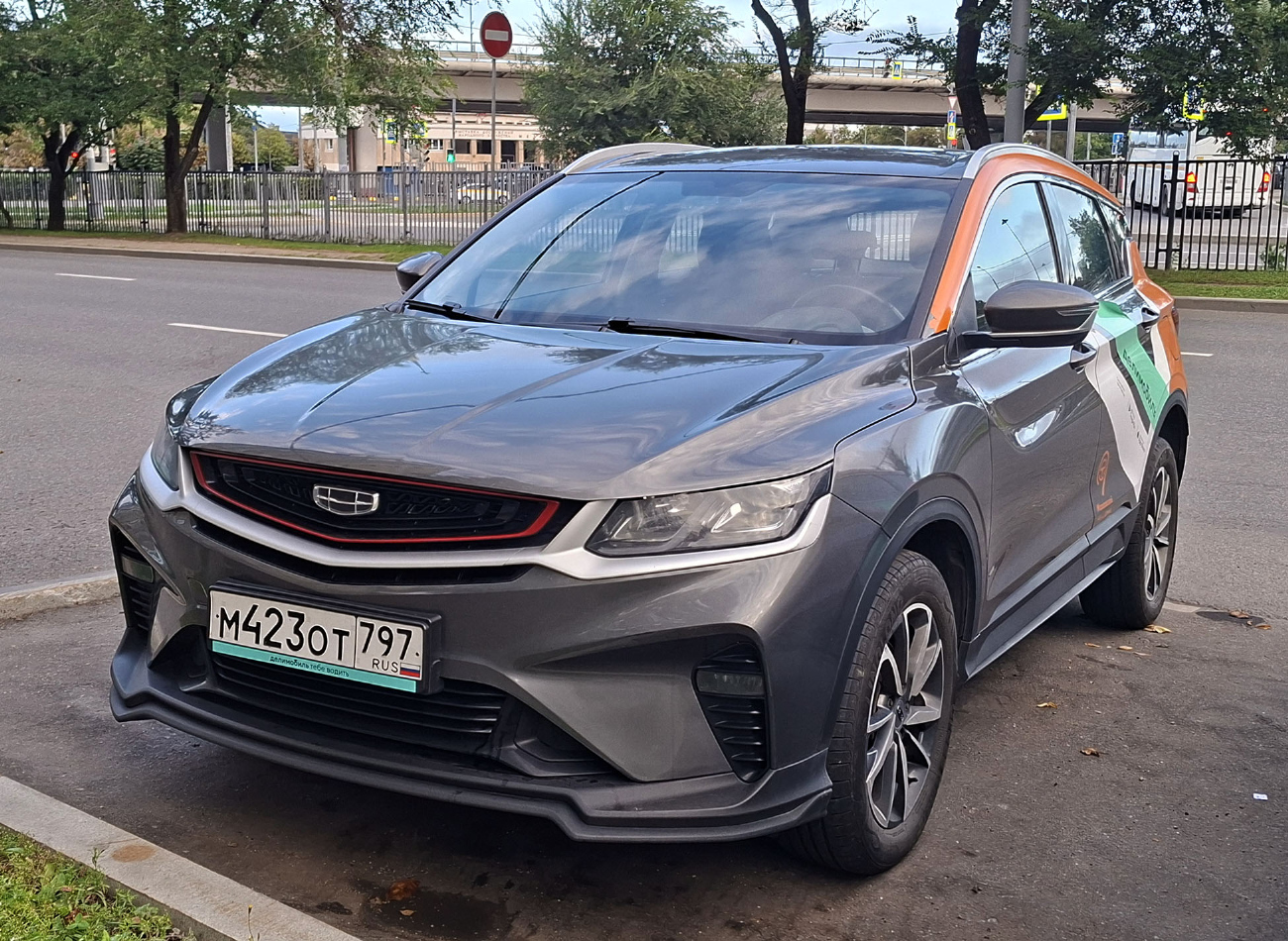 Москва, Geely Coolray № М 423 ОТ 797