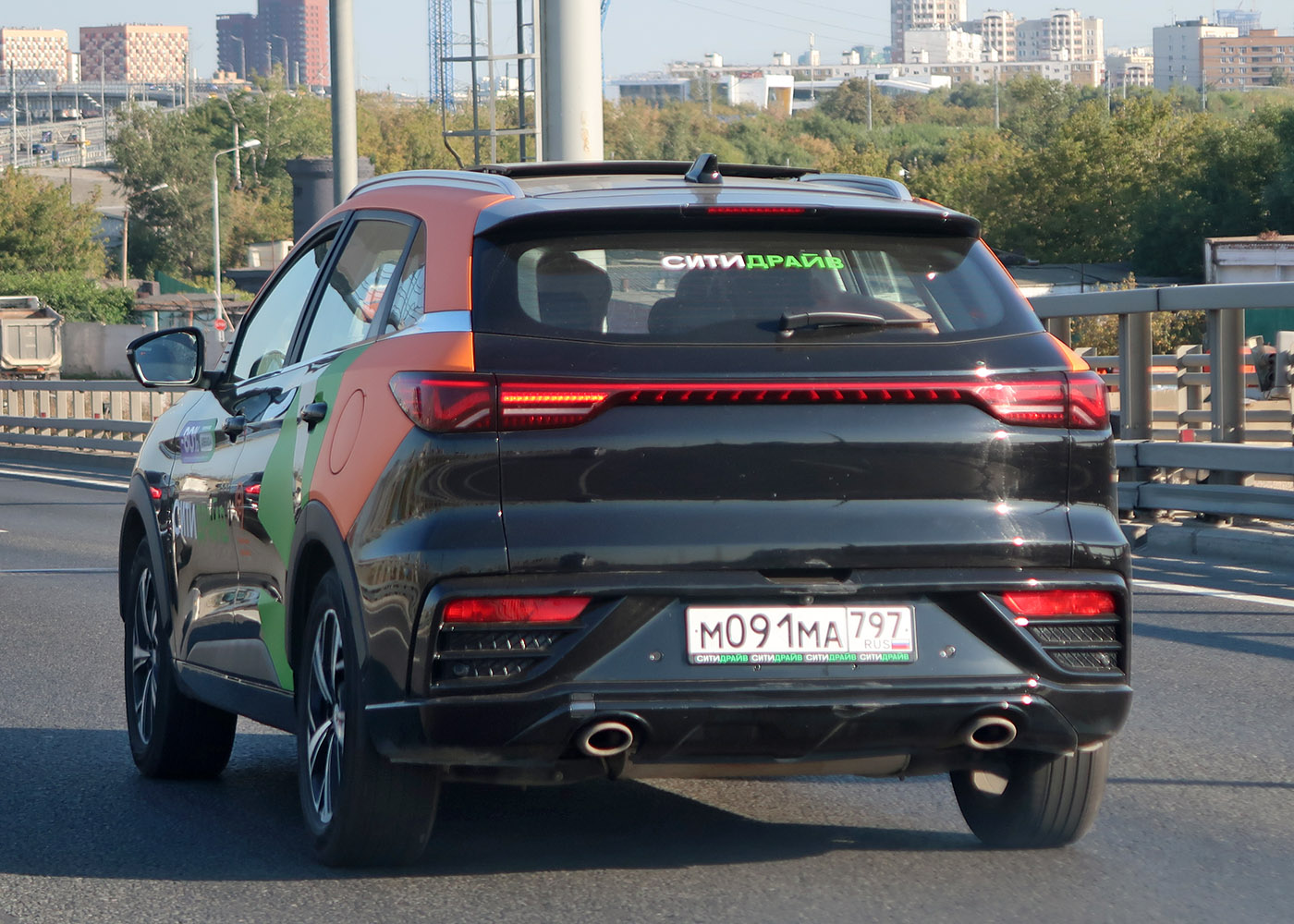 Москва, JAC JS6 № М 091 МА 797