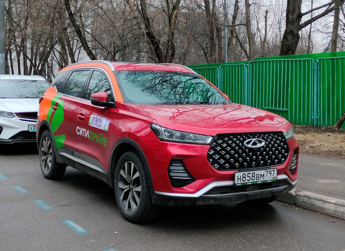 Москва, Chery Tiggo 7 № Н 858 ВМ 797