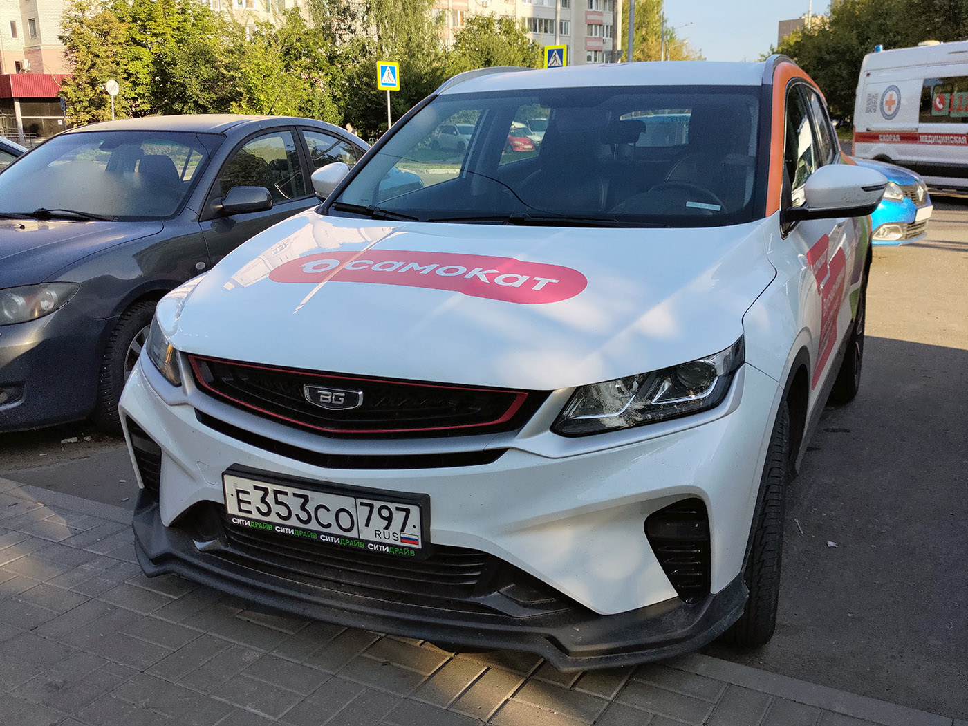 Москва, BelGee X50 № Е 353 СО 797