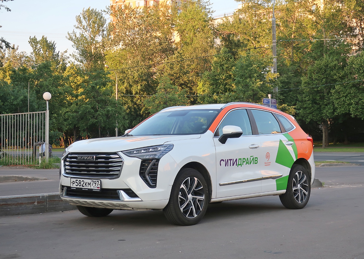 Москва, Haval Jolion № Р 582 КМ 797