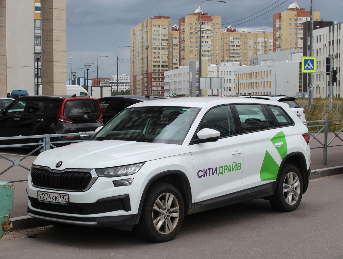 Санкт-Петербург, Škoda Kodiaq № У 274 КК 797