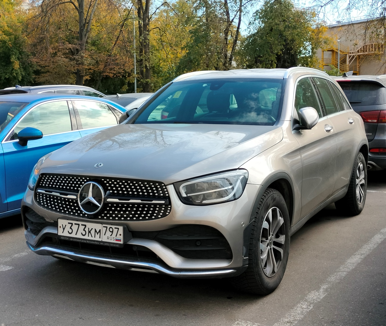 Москва, Mercedes-Benz GLC-Klasse № У 373 КМ 797