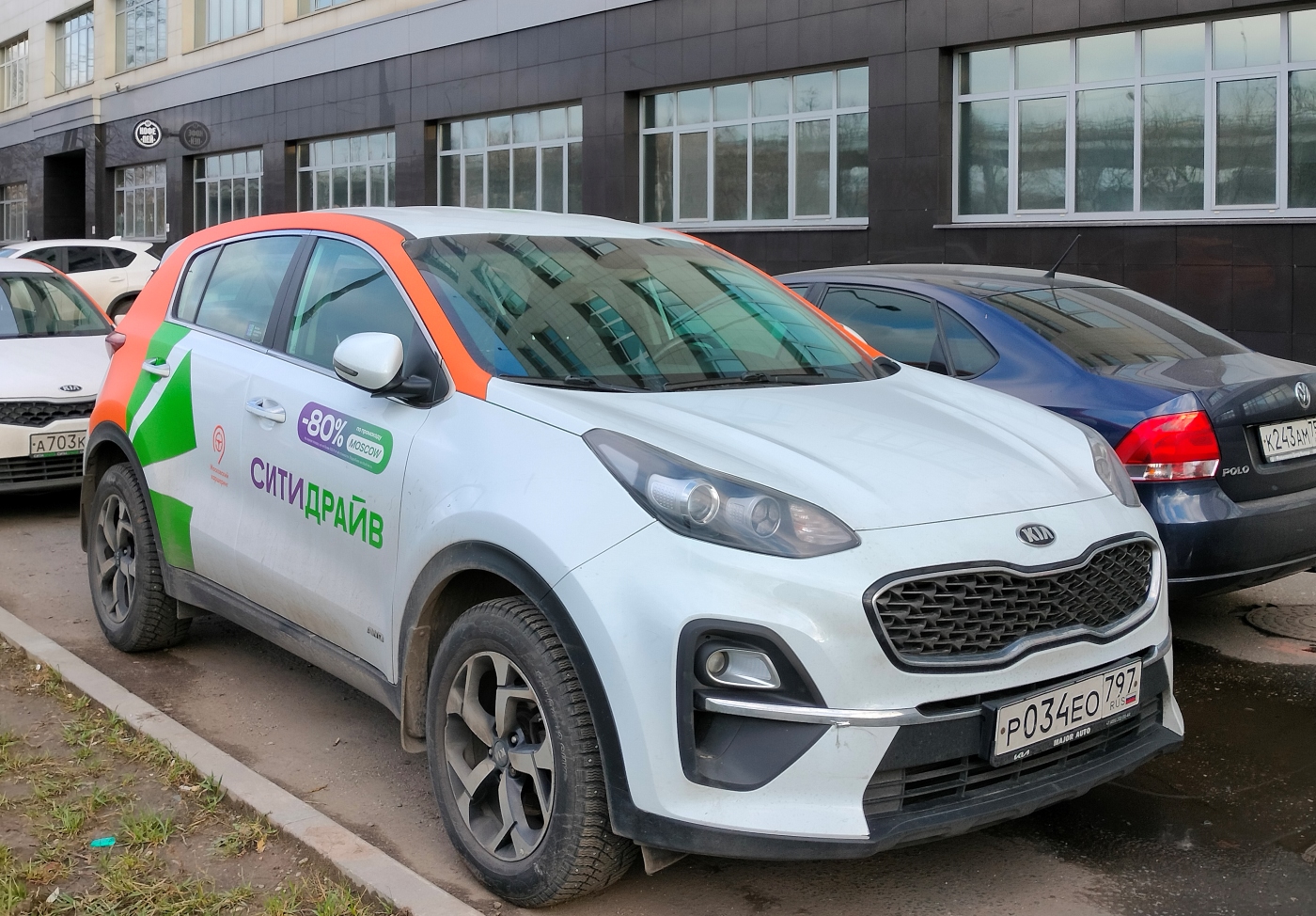 Москва, KIA Sportage № Р 034 ЕО 797