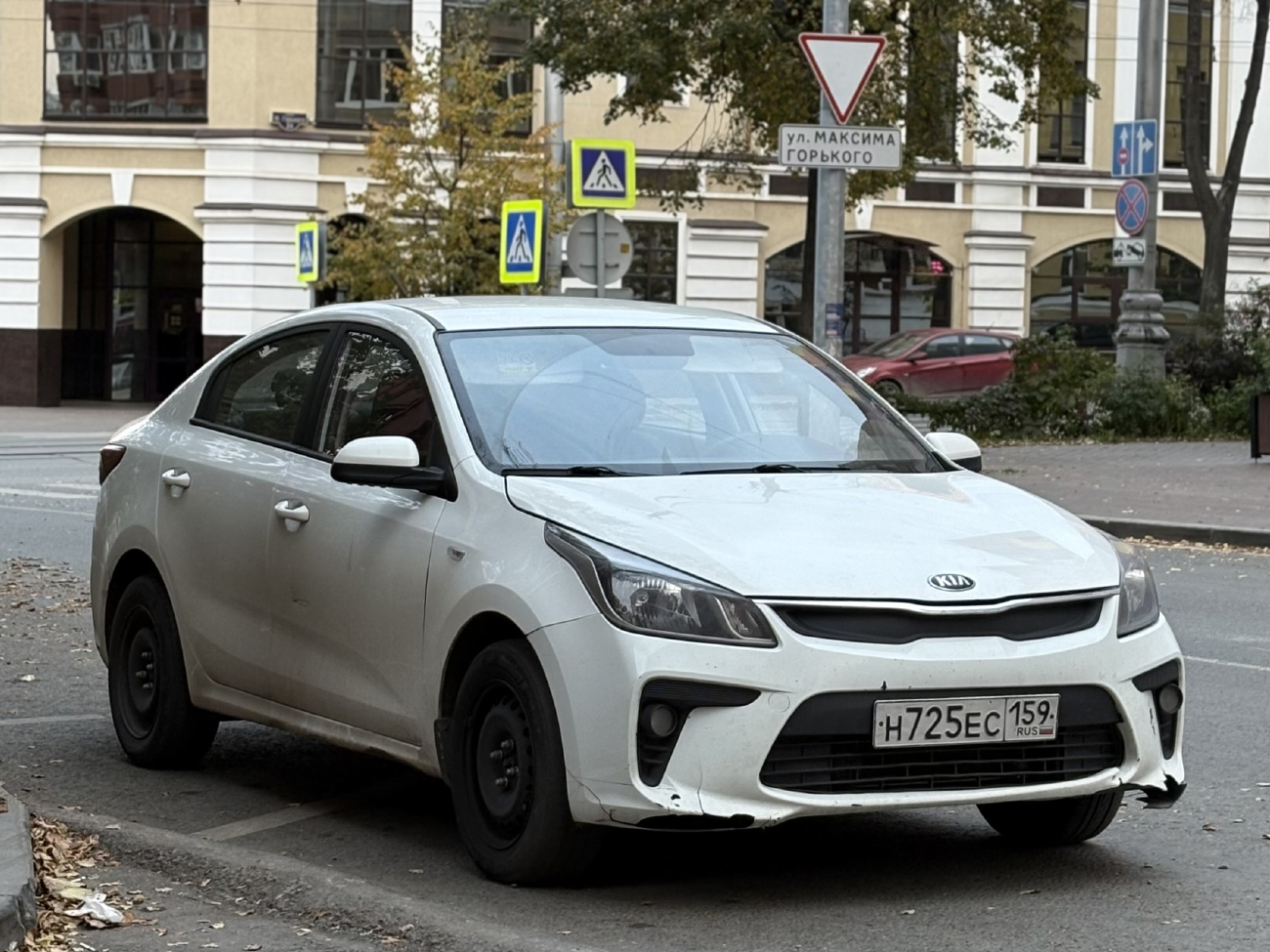 Пермь, KIA Rio № Н 725 ЕС 159