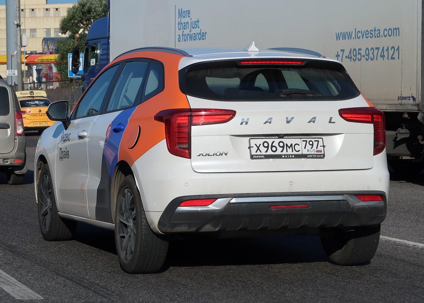 Москва, Haval Jolion № Х 969 МС 797