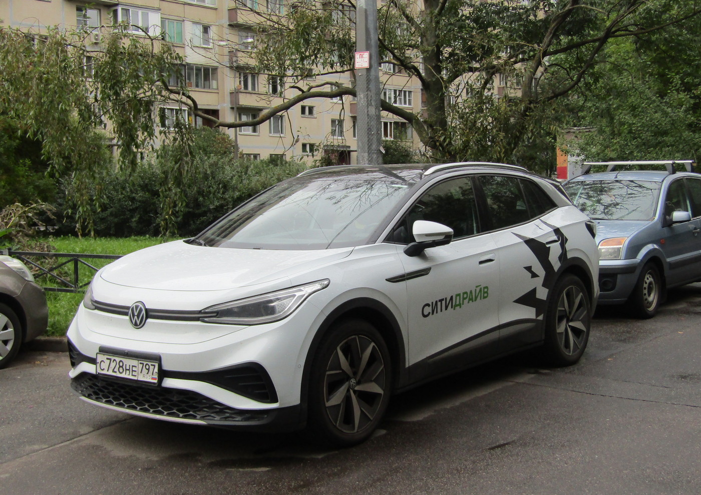 Санкт-Петербург, Volkswagen ID.4 № С 728 НЕ 797