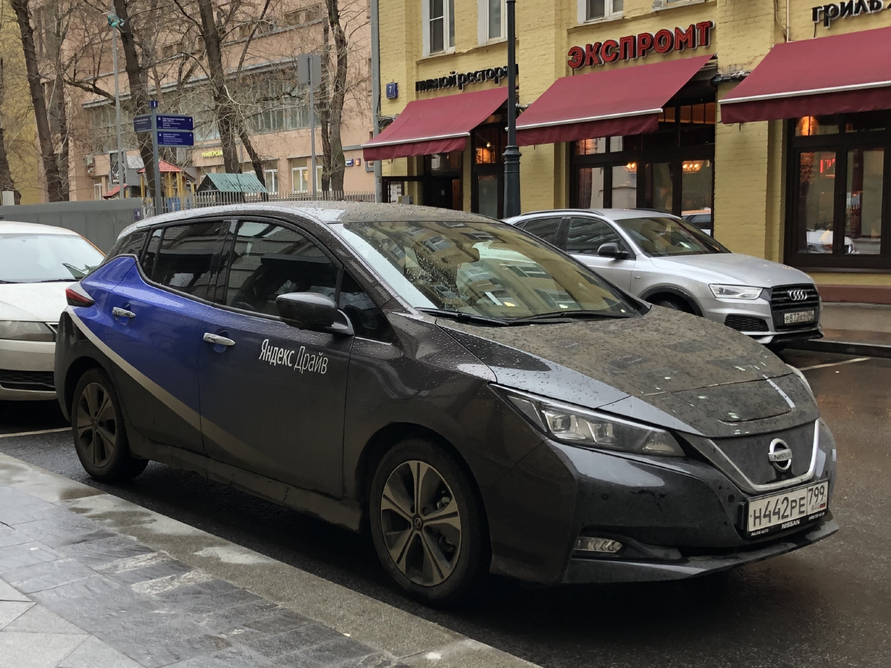 Москва, Nissan Leaf № Н 442 РЕ 799