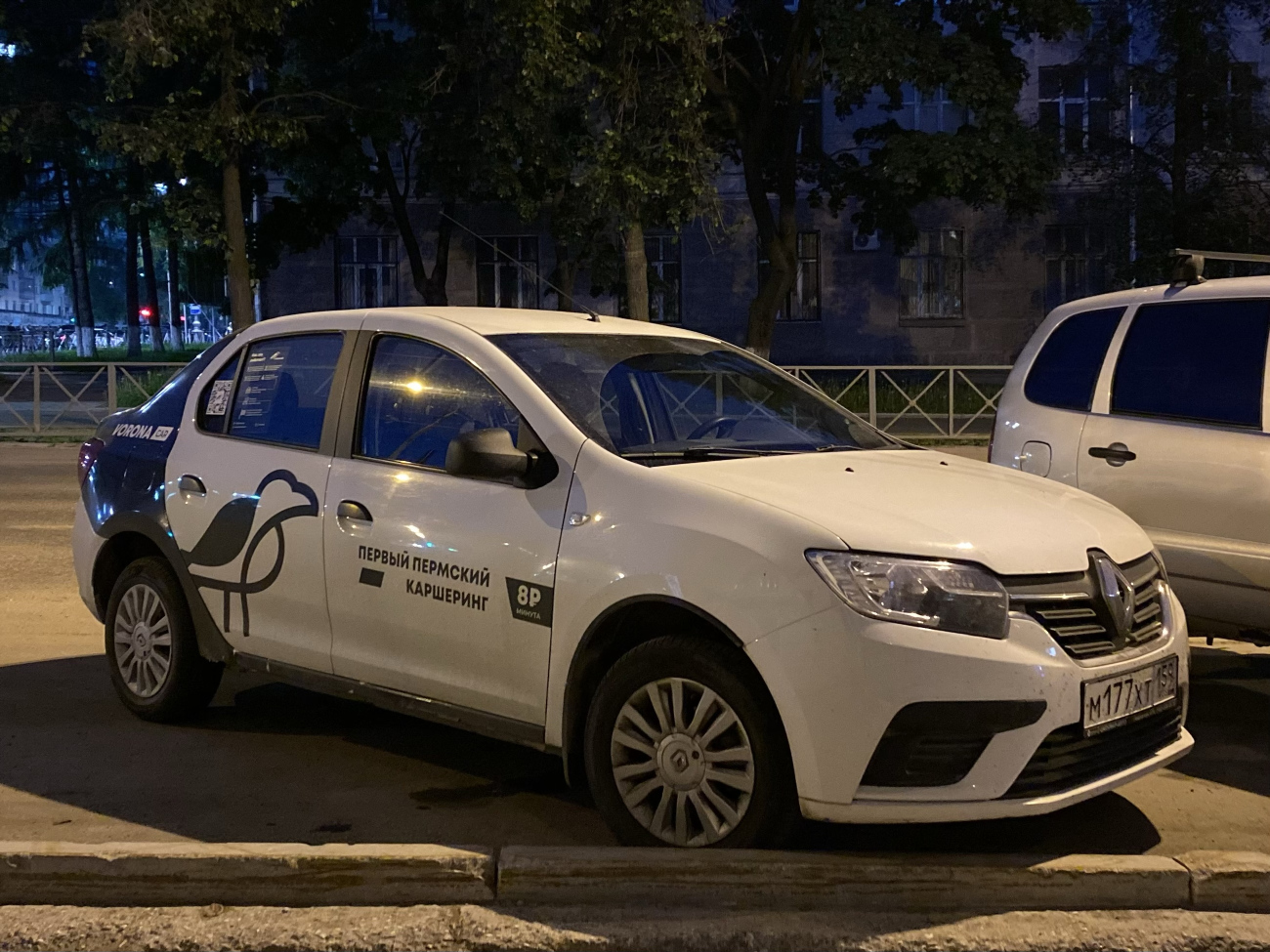 Пермь, Renault Logan № М 177 ХТ 159