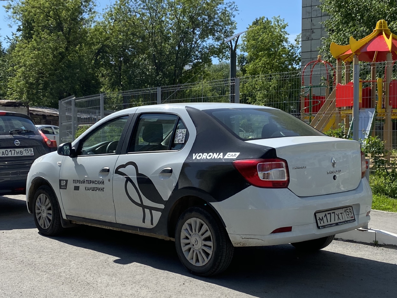 Пермь, Renault Logan № М 177 ХТ 159