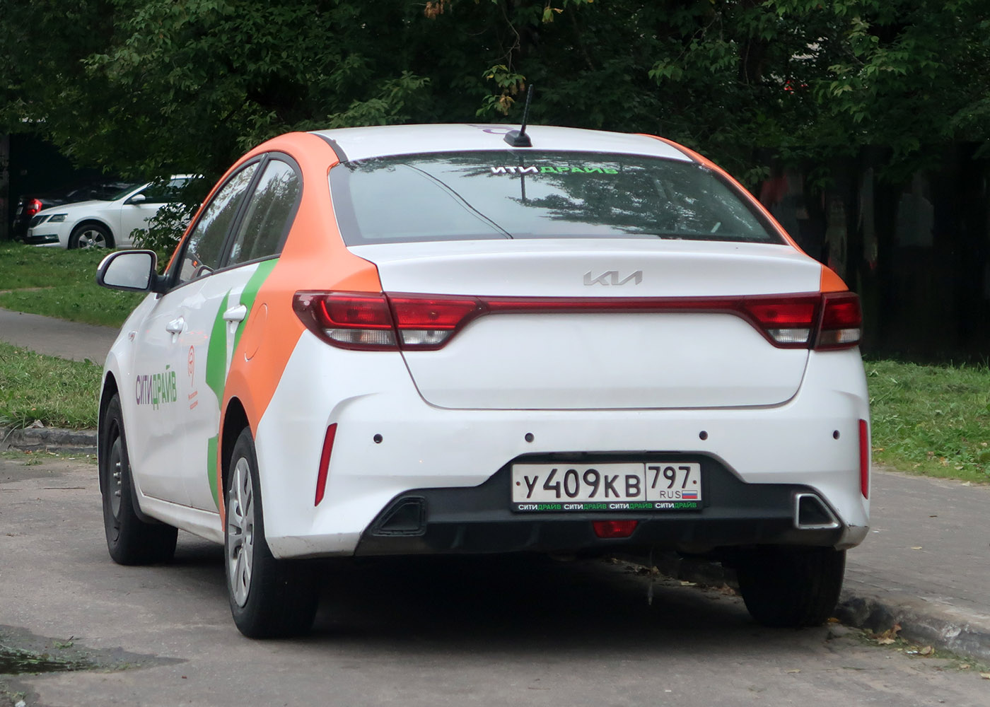 Москва, KIA Rio № У 409 КВ 797