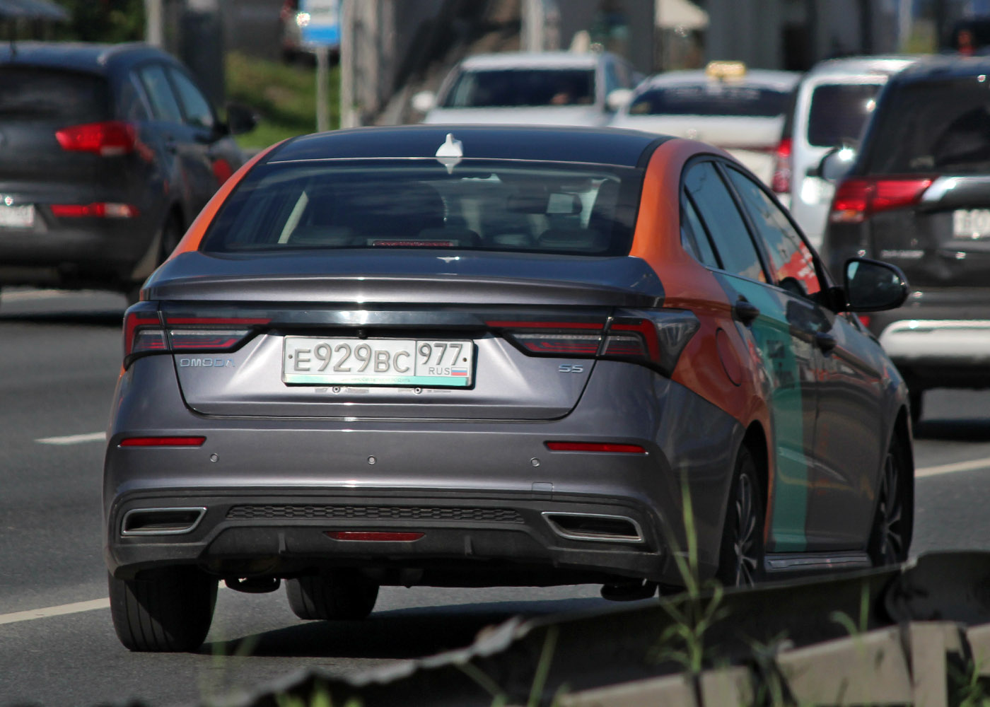 Москва, Omoda S5 № Е 929 ВС 977
