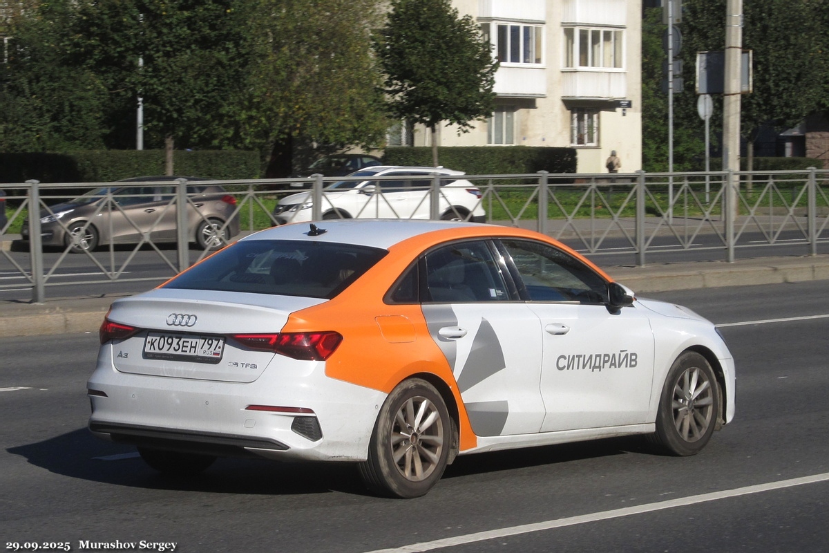 Санкт-Петербург, Audi A3 № К 093 ЕН 797