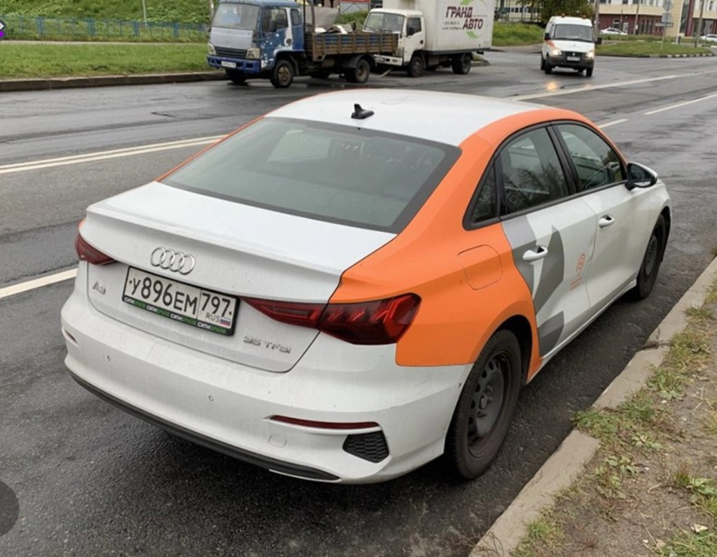 Санкт-Петербург, Audi A3 № У 896 ЕМ 797; Фотографии из приложений каршеринга