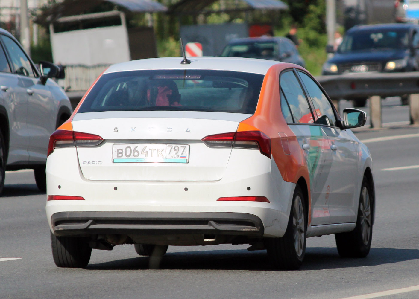 Москва, Škoda Rapid № В 064 ТК 797