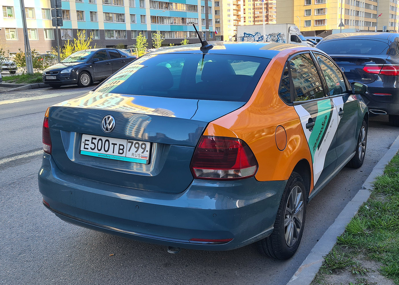 Санкт-Петербург, Volkswagen Polo № Е 500 ТВ 799