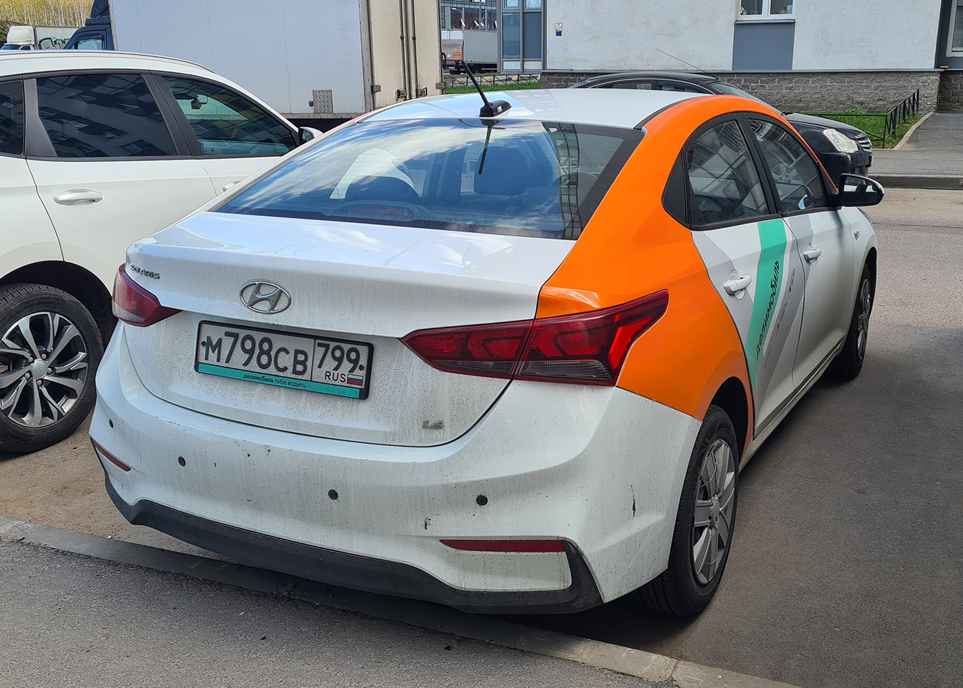 Санкт-Петербург, Hyundai Solaris № М 798 СВ 799