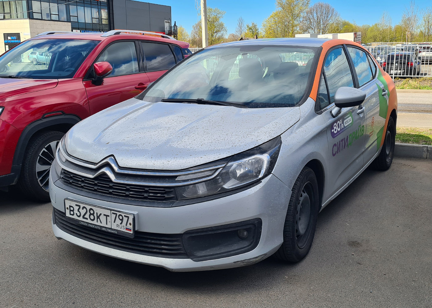 Санкт-Петербург, Citroёn C4 № В 328 КТ 797