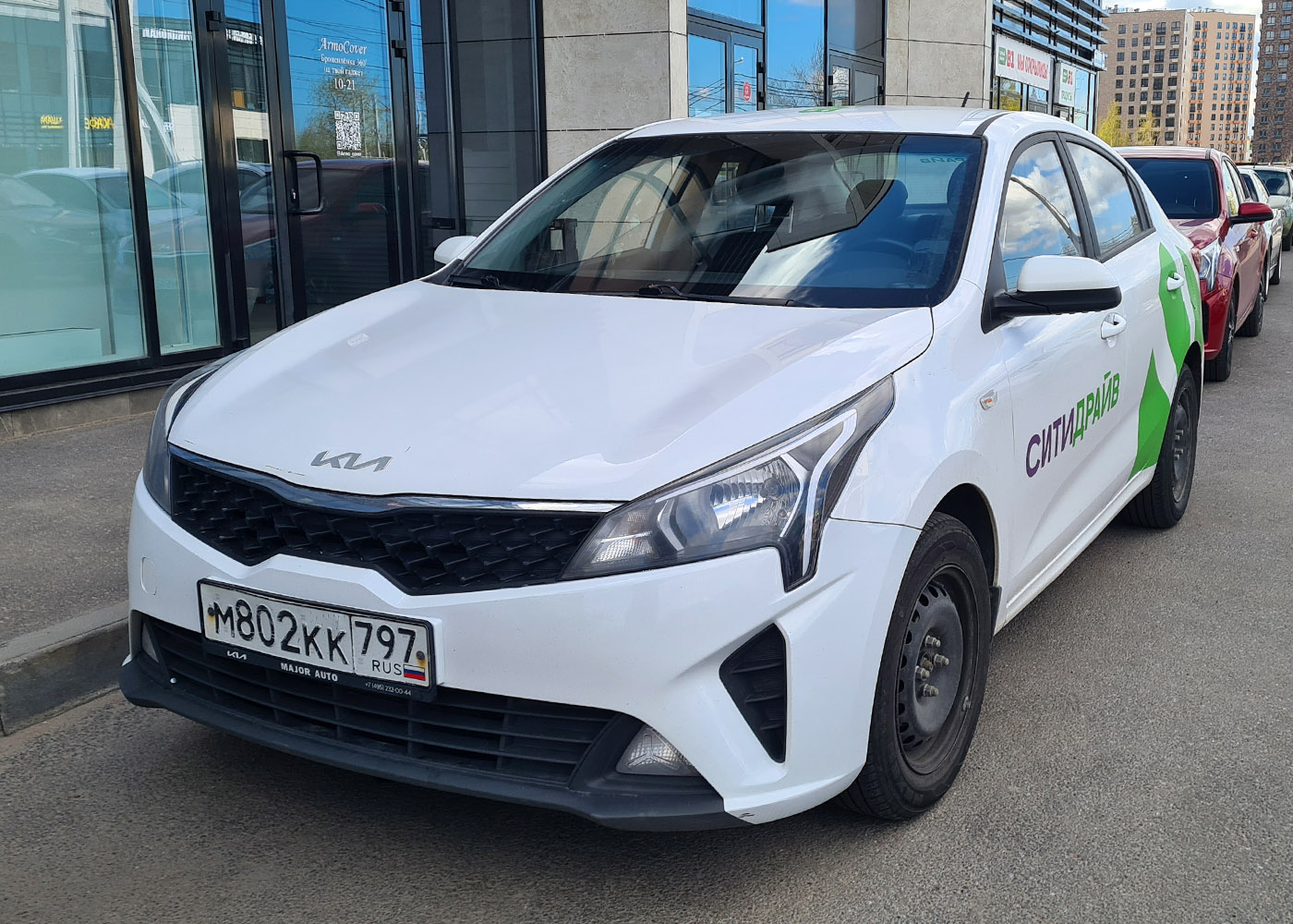 Санкт-Петербург, KIA Rio № М 802 КК 797