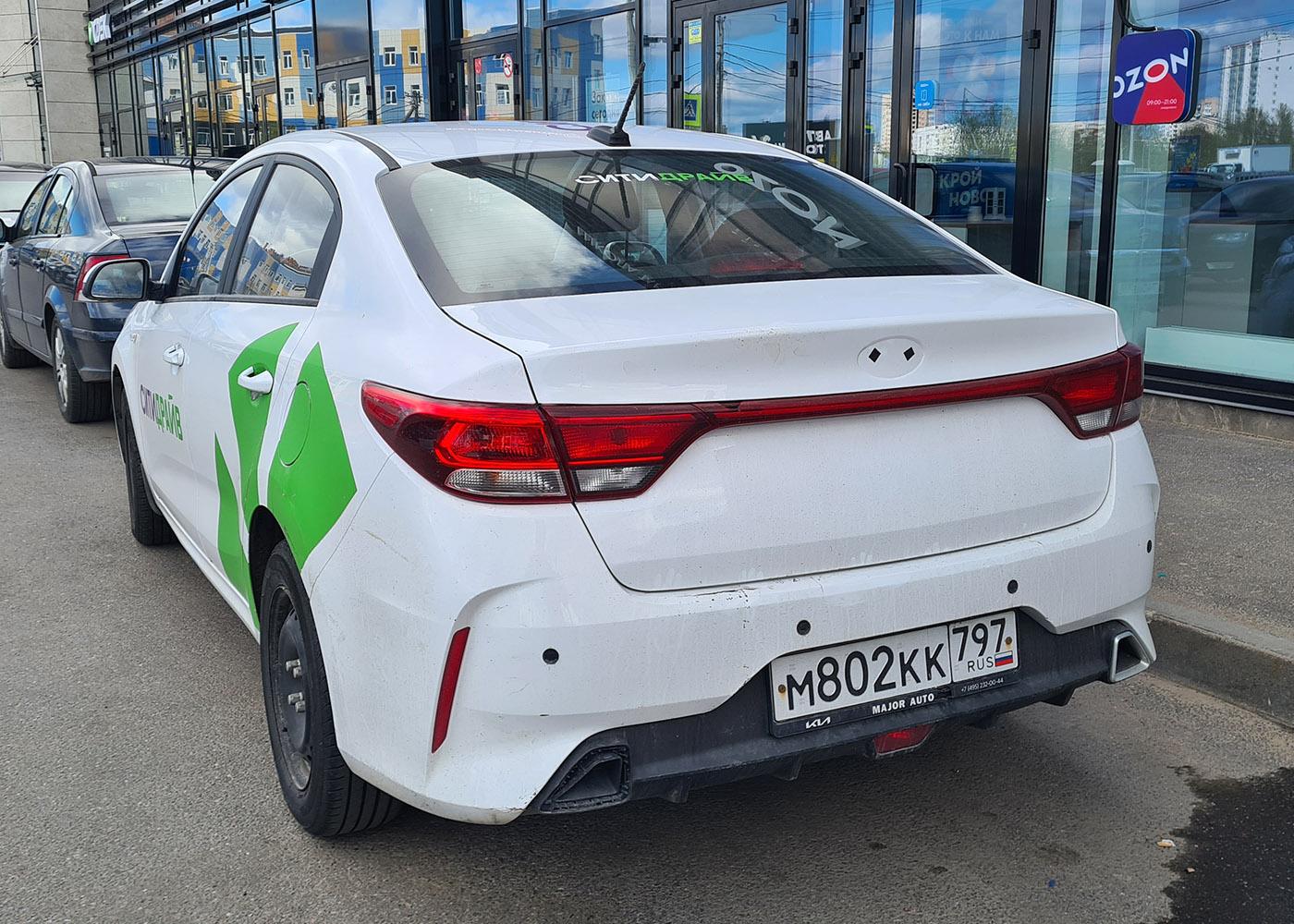 Санкт-Петербург, KIA Rio № М 802 КК 797