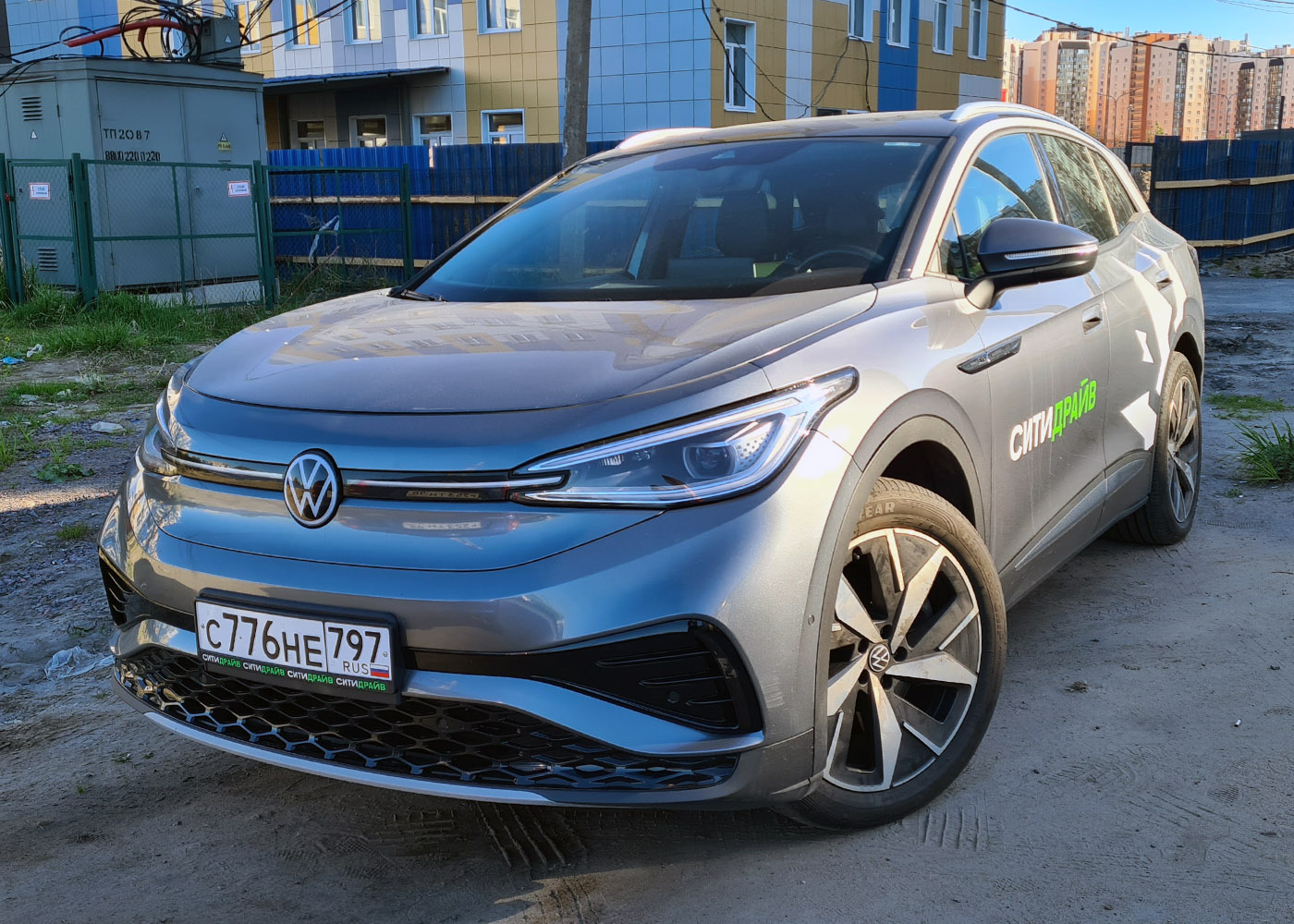 Санкт-Петербург, Volkswagen ID.4 № С 776 НЕ 797