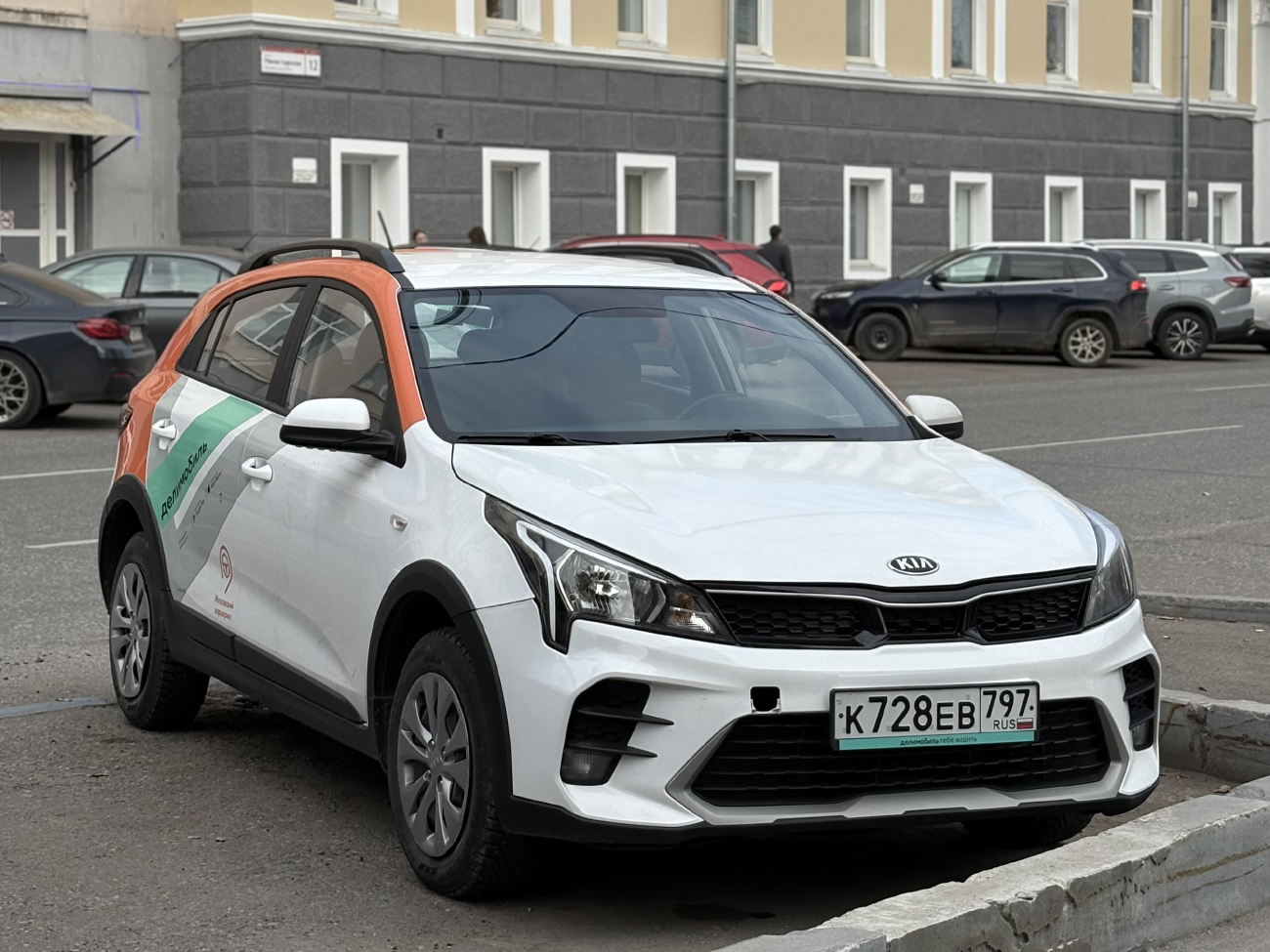 Пермь, KIA Rio № К 728 ЕВ 797