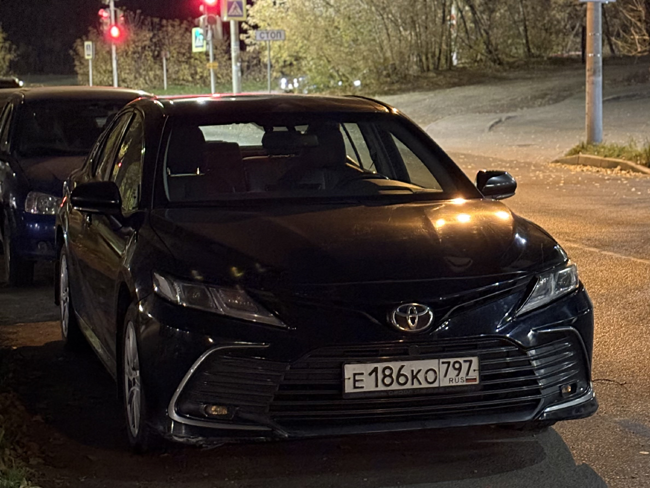 Пермь, Toyota Camry № Е 186 КО 797