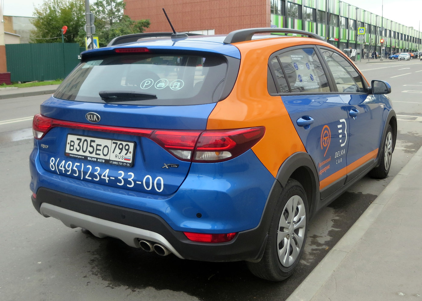 Москва, KIA Rio № В 305 ЕО 799